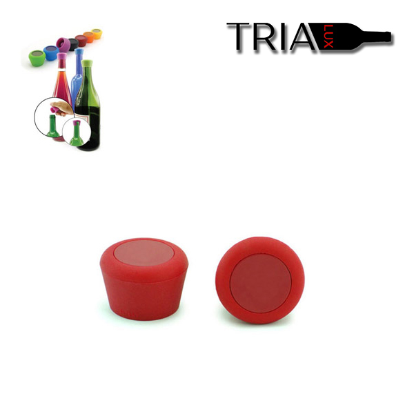 Silicon Wine Stopper Burgundy