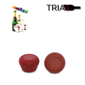 Silicone Champagne Cap Burgundy