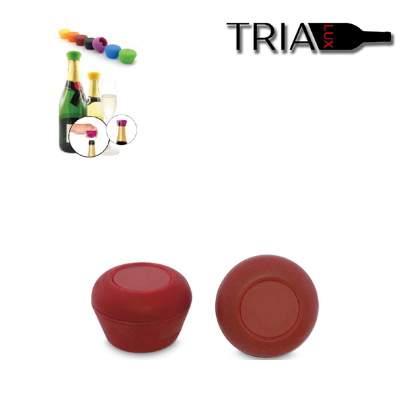Silicone Champagne Cap Burgundy