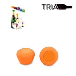 Silicone Champagne Cap Orange