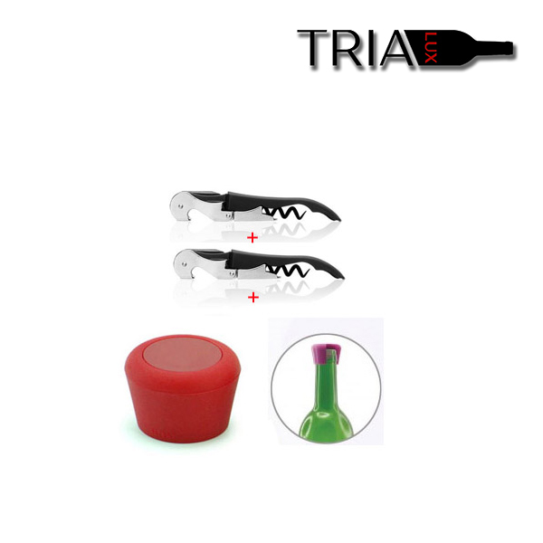 Corkscrew & Silicon Stopper