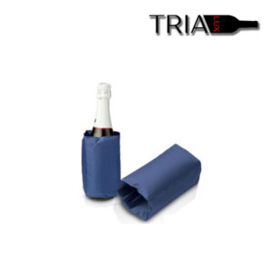 Pulltex Wine Wrap Instant Bottle Cooler Blue